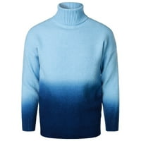 Mafytytpr Veliki i visoki muški zimski džemperi čišćenje muških i zimskih novih muških pulover džemper