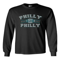 Majica za odrasle s dugim rukavima Philly Philly Philadelphia Fudbal DT