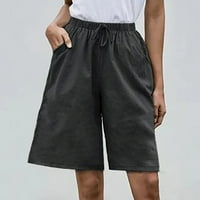 Chueow ženske kratke hlače u boji Ležerne prilike za izradu džepova