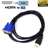 Opolski Doonjiey 1080p HDTV HDMI kompatibilan sa VGA mužjak 15Pin kabel adaptera za TV