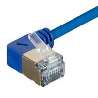 Mono Slimrun CAT6A Ethernet mrežni kabel kabela - plava - stopala