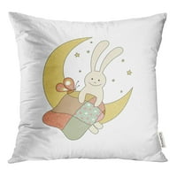 Crtani Bunny Moon Slatka quilt baby leptir lik bacanje jastučnice za jastuk