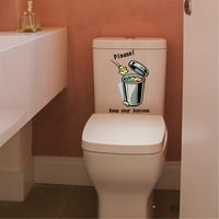 Semimay može naljepnice za toalete naljepnice za toaletne naljepnice za toaletne ukrase zidne naljepnice