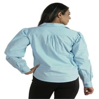 Formalne košulje s dugim rukavima Phagun za žensku majicu na ovratniku