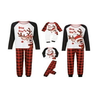 MA & Baby Family Božićni PJS pidžami postavio baby božićne jamstva za za spavanje za odrasle za djecu