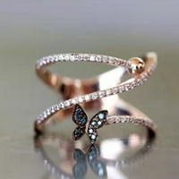 Bazyrey ženski prstenovi sniženi prstenovi cirkonski prstenovi ženski pokloni Nakit Djevojke prstenje