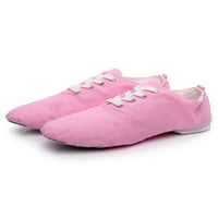 Bellella Girls Flats okrugli prsti plesna cipela čipka u većim baletnim cipelama casual praksa trening