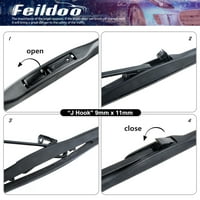 Feildoo 26 i 16 brisači za brisanje odgovara za Honda CR-V 26 + 16 prednji brisač vetrobranskog stakla,
