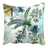 Palm Drveće klip umjetno cvjetno jastuk jastuk jastuk za zaštitu jastuk dvije strane za kauč