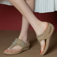 Žene Sandale Ljeto Novi uzorak Moda Flip Flop Debela Sole boemske stil Svestrane sandale za plažu Sandale