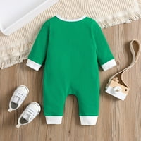 Toddler Boys Girls Zima Zimske dugih rukava Puno boje odjeća za babys odjeću zelena žuta odjeća za bebe