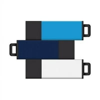 8GB AQUA, BLUE & WHITE USB 2. PRO Flash Drive od 3