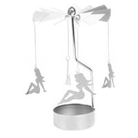 Vruća predenje rotacijskog metala karusela Čaj za čaj za svijeće Standardno svjetlo Xmas poklon