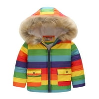 Gibobby jakne za djevojke Dječje jakne Dječji kaput zimska jakna za bebe Djevojke s kapuljačom s kapuljačom