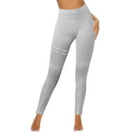 Bacc yoga hlače Žene vježbanje Print Sportske tajice Fitness Sport Yoga hlače Modne elastične pantalone