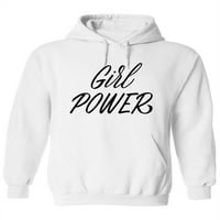 Dizajn moći za djevojke. Hoodie žene -Image by Shutterstock, ženska mala