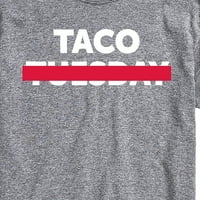 Instant poruka - Taco Utorak je prekrižen - Muška grafička majica kratkih rukava