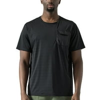 PEDORT T majice za muškarce Pamučna majica za muškarce - meka i fit muška majica - pamuk polimena - pre nego što se tiče crna, 3xl
