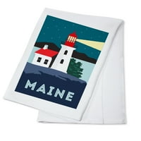 Maine, svjetionik, vektorski stil