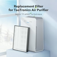 Taotronika HEPA Tip pročišćivač zraka, filter za zamjenu pročišćivača zraka za TT-AP007