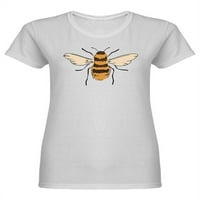 Pčelinji dizajn insekata u obliku majice u obliku žena -image by shutterstock, ženska srednja sredstva
