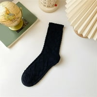Čarape za žene Čvrste boje šarene lagane pamučne ženske čarape