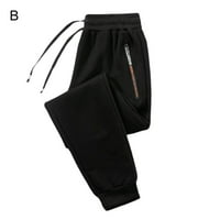 Howd džepovi zatvarača elastične strugove casual pantalone rastegnute čvrste boje podesive magistrale