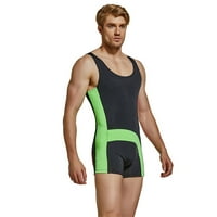 Muška kupaca za plivanje vanjska sportska slobodno vrijeme Elastična jednodijelna boja podudaranje Sredstvo za kupaći kostim za brzo sušenje