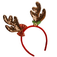 Božićni ukrasi Glitter Antlers kopča za glavu sa trakama za kosu
