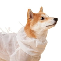 Odjeća za zaštitu od pasa zaštićena od prašine otporna na kapuljaču PET četiri noge kostim za pse na ljetnom proljeću jesen