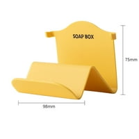 Zidni sapun Bo W Streamline dvostruki karton SOAP suđe Besplatno probijanje odvoda plastična ladica zidna polica