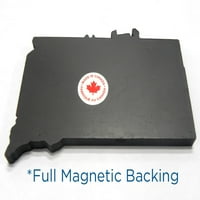 Državni magnetni magnetni magnetni magneti Ohio Artwood Classic Magneti