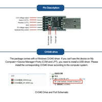 na TTL serijski port modul CH340N 5V do 3,3 V adapter pretvarača FS-USB-Uttl