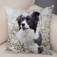 Slatki ovčarski pas uzorak jastučnice za pse, dekorativni jastučnicu 45 * kauč na razvlačenje jastučnica