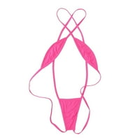 Plus veličina ženski seksi križani zavoj mikro bodi kupaći kostimi kupaći kostimi kupaći odijela