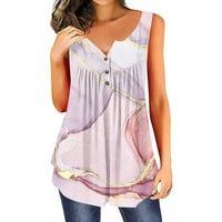 Ženski casual bez rukava CAMIS-ovi na vrhu prazne modne majice sa slatka tunika