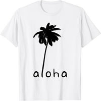 Aloha Hawaii Hawaiian Palm Tree Majica