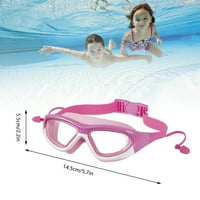 Schsin Children plivar naočala za ronjenje maska ​​protiv magle plivanje naočale kupaći kostir širokokutni