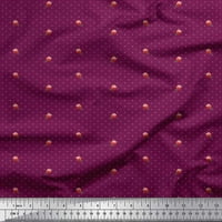 Soimoi Modal Satin Tkanina Dot & Insekt Ispiši šivanje šipka širokog dijela tkanine