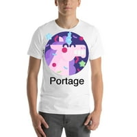 2xL portage party jednorog kratkog rukavskog pamučnog majica s nedefiniranim poklonima