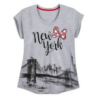 Minnie mišem New York City Cyine Skyline majica za žene-veličine-l