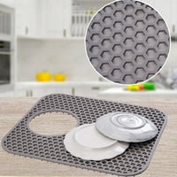 Silikonski kuhinjski umivaonici za odvod jastuk kuhinje posuđe za sušenje ploče