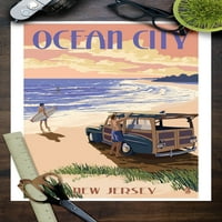 Ocean City, New Jersey, Woody na plaži