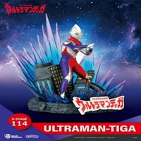 Ultraman DS-Tiga Diorama Step 6in statuu