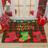 Dengmore božićne slova vrata Kuhinjska prostirka spavaća soba dnevni boravak unutarnjih kućnih tepiha