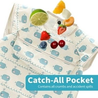 Prekrivač za bebe protiv bora - vodootporna pregača - putni poklopac pogodan za bebe - prekrivanje hrane