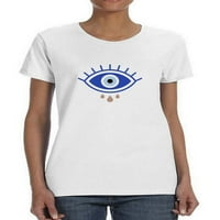 Zlo oko sa majicama u obliku kapi u obliku ženske žene -image by shutterstock, ženska 3x-velika