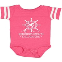 Inktastična rehoboth Beach Delaware Nautički poklon Dječak baby ili baby girl bodysuit