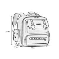 Glonme vrtić torbica Top ručka Daypack Multi džepovi Višenamjenski ruksak Veliki kapacitet Unizno vodootporno
