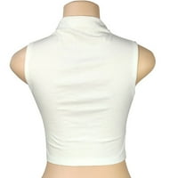 Binmer bluza plus veličina Ženska klirence bez rukava majica majica bluza prsluk kratkim vitkim vrhovima